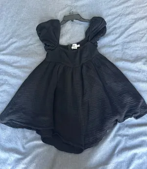 Princess Polly Romper Black thumbnail 1