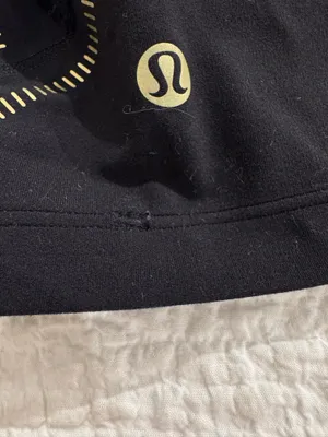 Lululemon black Sports Bra Top Tank thumbnail 4