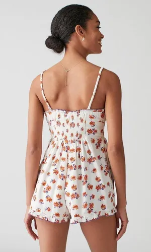 Urban Outfitters Floral Romper thumbnail 3
