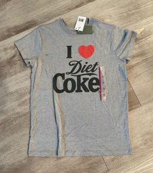 I Love Diet Coke Baby Tee Women's Size XXS thumbnail 1