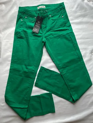 Y2k Cielo Pants Jeans USA green low rise Size 3/26 thumbnail 3