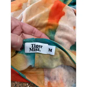 Tiger Mist Flare psychedelic legging, pant size medium thumbnail 3