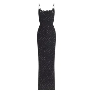 NWT skims fits everybody lace long slip dress onyx rosebud. Size XL thumbnail 5