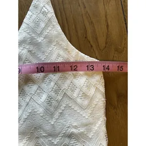 Emerald Sundae Cocktail Dress,‎ Size Small, Lacey White thumbnail 7