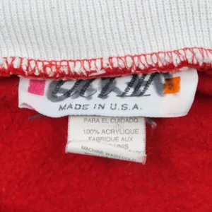 Vintage 90s Act III Apple Graphic Collared Sweatshirt thumbnail 6