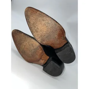 Pistolero Black All Leather Embroidered Cowboy Boots Women's Sz 24.5-7.5/Men 5.5 thumbnail 15