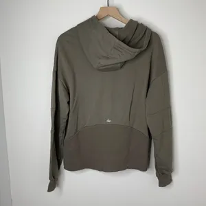 ALO Yoga Brown Interval Hoodie Sweatshirt Branch Womens Small thumbnail 4