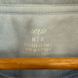 Aerie Fleece of‎ Mind Cropped Polo Sweatshirt Size Medium thumbnail 4