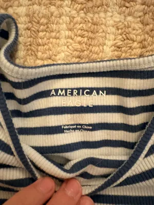 american eagle striped tee thumbnail 2