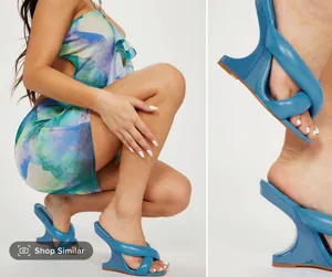 Blue cloud platform heel Size 6 thumbnail 2