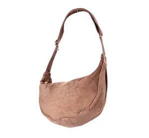 Princess Polly taupe faux suede crossbody thumbnail 3