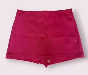 Zara Hot Pink Mini Skort Size Small thumbnail 1