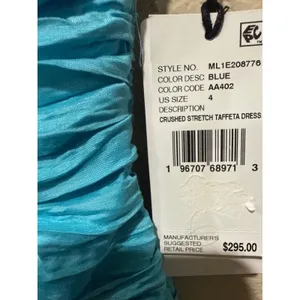 Liv Foster Crushed Taffeta Rosette‎ Mini Dress Size 4 thumbnail 9