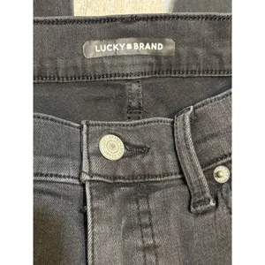 Lucky Brand Uni High Rise Boot Jeans Black Stretch Denim Size 2 (25-26) thumbnail 8