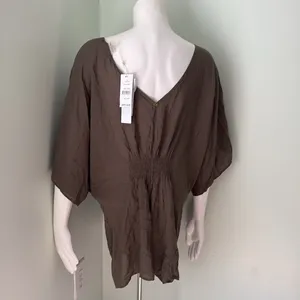 PilyQ Olive Green Swim Cover-Up thumbnail 5