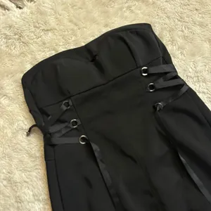 Sammi Shop XS Black Mini Dress Cut Out Edgy Goth Emo Scene Alternative thumbnail 2