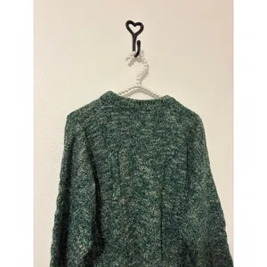 Vintage Enzo Lorenzo Sweater Size XL Green Chunky Knit Pullover Jumper Cozy Top thumbnail 8