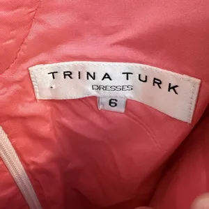Trina Turk Linda Basket Weave Jacquard Dress Sz 6 Party Preppy Sorority Formal thumbnail 6