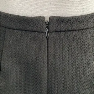 Madewell Black Bistro Pleated Mini Skirt thumbnail 5
