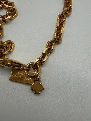 Kate Spade Set‎ In Stone Double Bib Statement Necklace Gold Purple Chunky 16” thumbnail 7