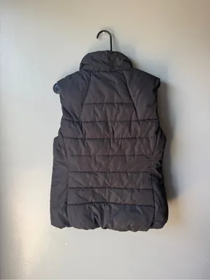Calvin Klein Performance Women’s Puffer Vest Black Sherpa Lined Size L thumbnail 6