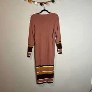 NWT Anthropologie Saturday Sunday Parvati ribbed sweater midi dress thumbnail 7