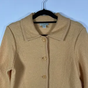 Appleseed's Womens‎ Boiled 100% Wool Jacket Women' Size Small Orange Classic thumbnail 3