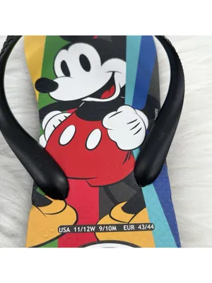 Havaianas Disney Mickey Mouse Flip Flops Unisex Women's 11/12 Men's 9/10 thumbnail 16