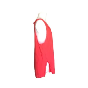 We The Free Free People Love Language Henley Tank Top Coral Sleeveless NWT Small thumbnail 4