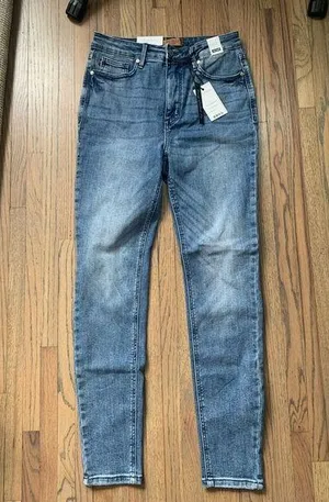NWT Judy blue 7/28 jeans main squeeze high waist thumbnail 1