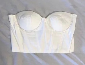 Princess Polly endless love corset top in white thumbnail 2