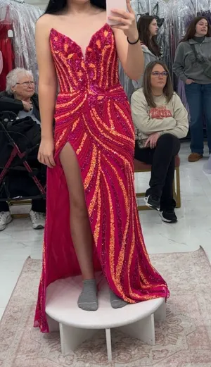 Prom dress Pink Size XS thumbnail 1