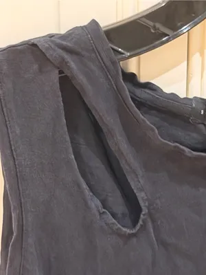 Sanctuary Black Sleeveless Tank Top - Relaxed Fit thumbnail 2