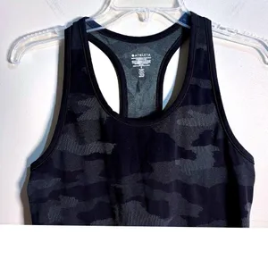 Athleta Speedlight Camo Racerback Tank Black Grey Women's Size Small‎ thumbnail 3