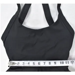 Halara Black Halter Neck Open Back Active Dress Twist Detail Small thumbnail 8