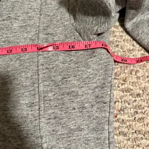 FIGS Essential Full-Zip Hoodie Jacket Heather Gray- Size XS thumbnail 7