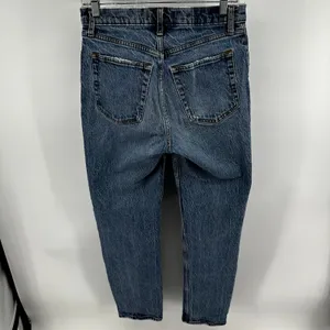 Abercrombie & Fitch The Dad High Rise Jeans Straight Leg Light Wash Blue 26 thumbnail 6