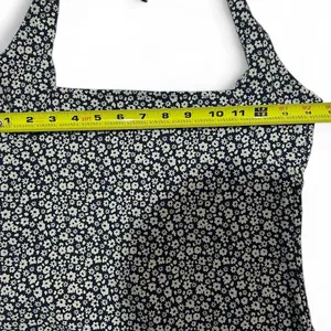 Free People Floral Square Neck Halter Bodysuit thumbnail 5