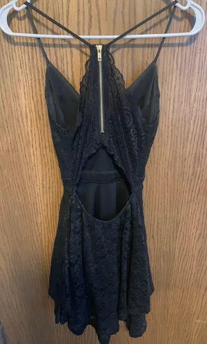 Emerald Sundae Black Formal Dress thumbnail 2