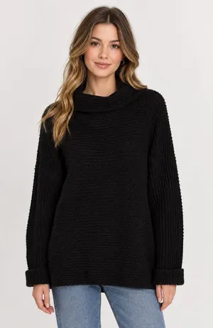 Pilcro By Anthropologie $158 Woman’s S Oversized Black Knit Pullover Sweater thumbnail 1
