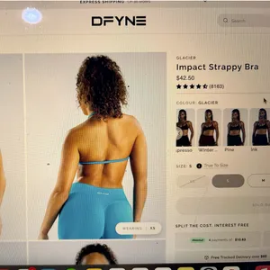 Dfyne Impact Strappy Bra thumbnail 2