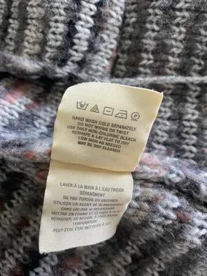 Anthropologie Akemi + Kin Wasilla Knit Cardigan Gray Multicolor Open Front thumbnail 7