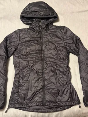 Lululemon Black Reversible Hooded Full-Zip Puffer Jacket, Layer Up, 2 or 4 thumbnail 3