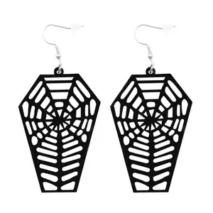 Halloween Earrings Black thumbnail 3