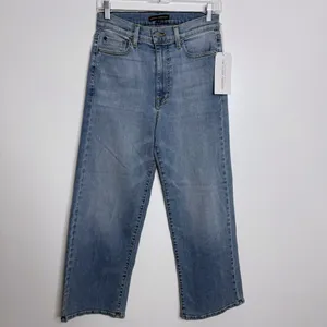 NWT Anthropologie Modern American Savannah‎ High Rise Wide Leg Cape Blue Size 26 thumbnail 2