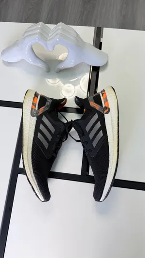 Adidas UltraBoost 20 Primeblue Black Orange Camo - Men's Size 9.5 thumbnail 2