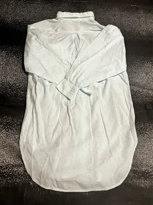 Womens medium Vintage Victoria's Secret Button Down Mint Green Nightgown thumbnail 3