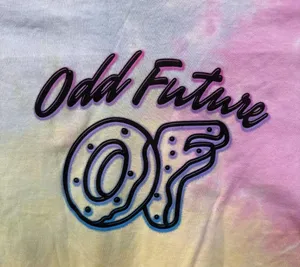 Donut Logo tiedye Tee size small thumbnail 3