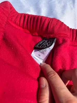 Modern lux red USA shorts  thumbnail 4