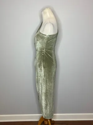 Baltic Born - Green One Shoulder Dress thumbnail 4
